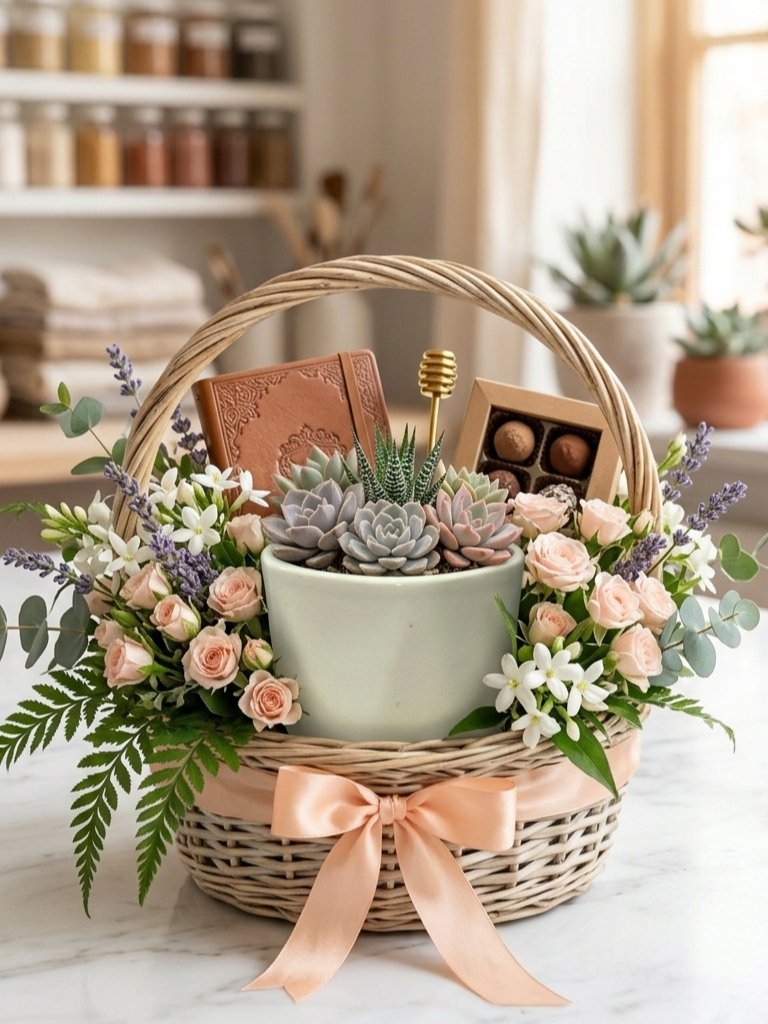 Vintage Minimalist Ceramic Planter Pot Image 3