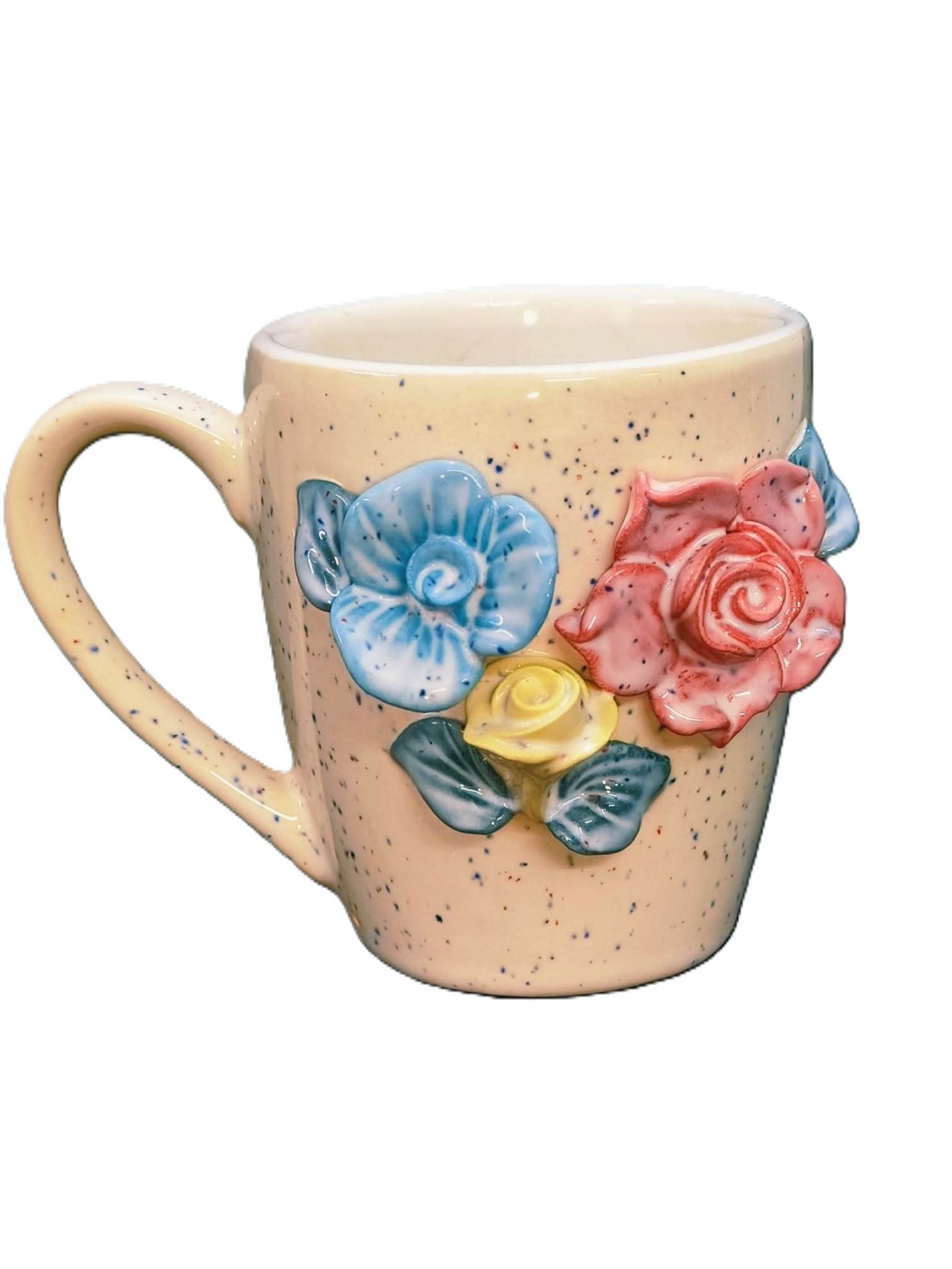 Bloom Bliss Handcrafted Ceramic Mug Image