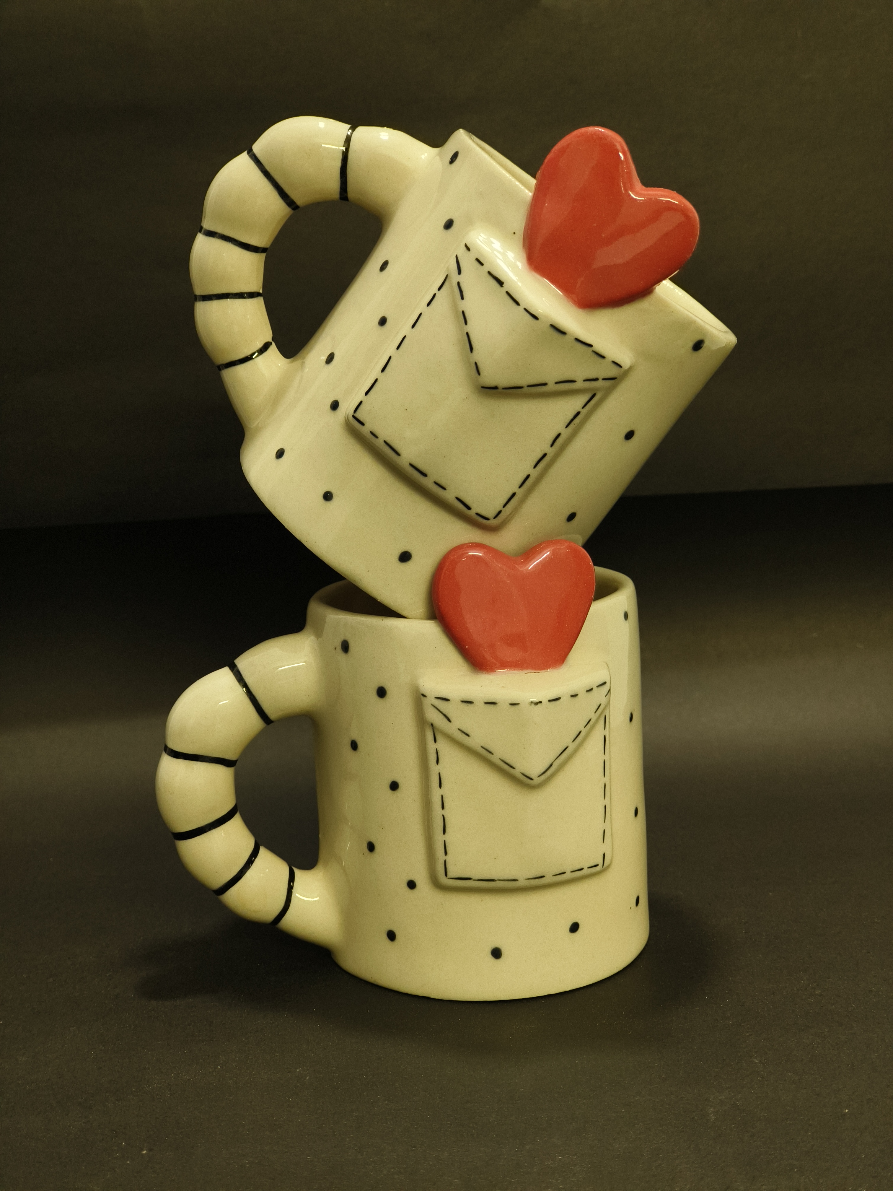 Pocket of Love – Pocket Heart Ceramic Mug Image