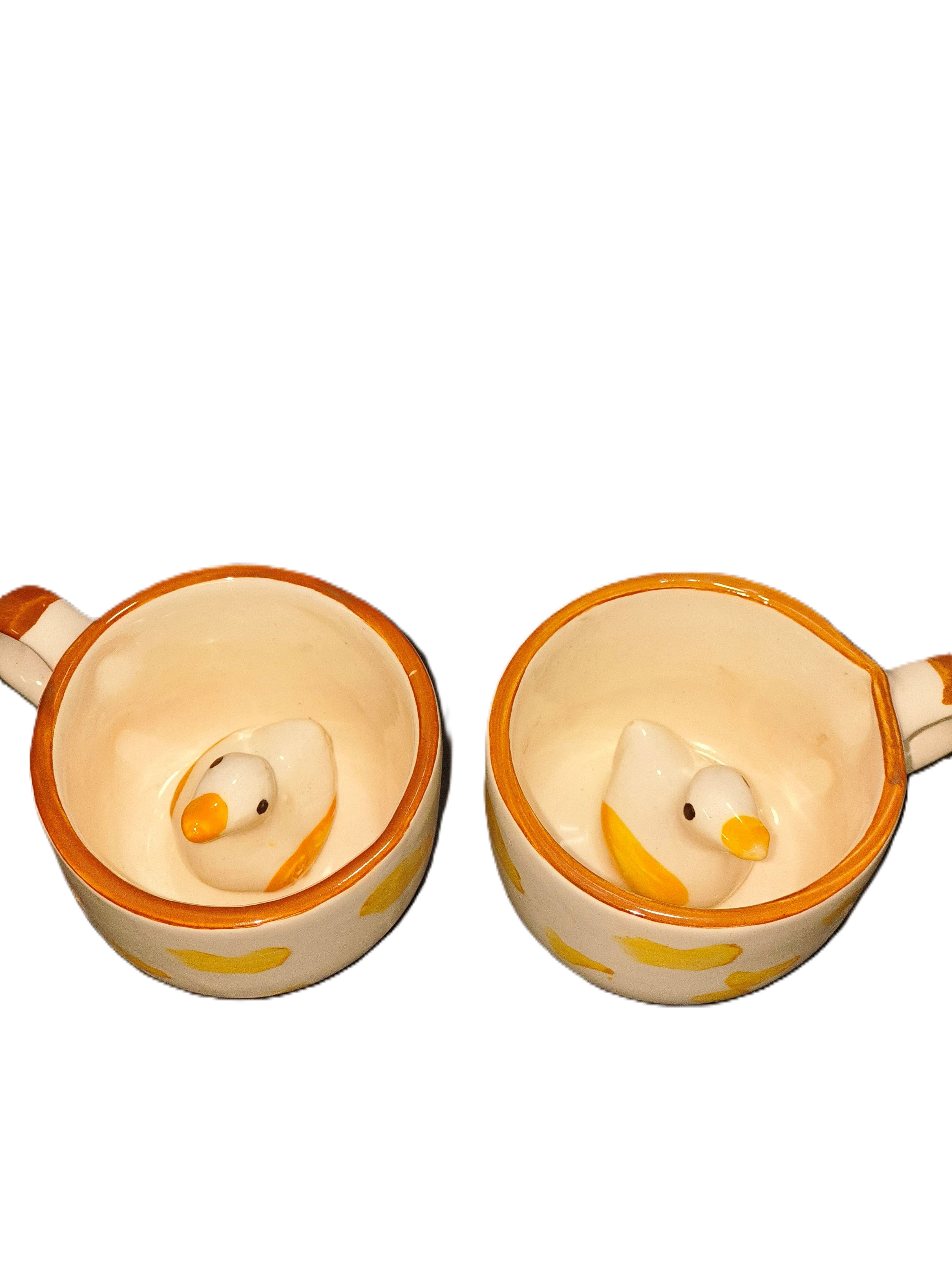 Sunny Duck Surprise Ceramic Mug Image