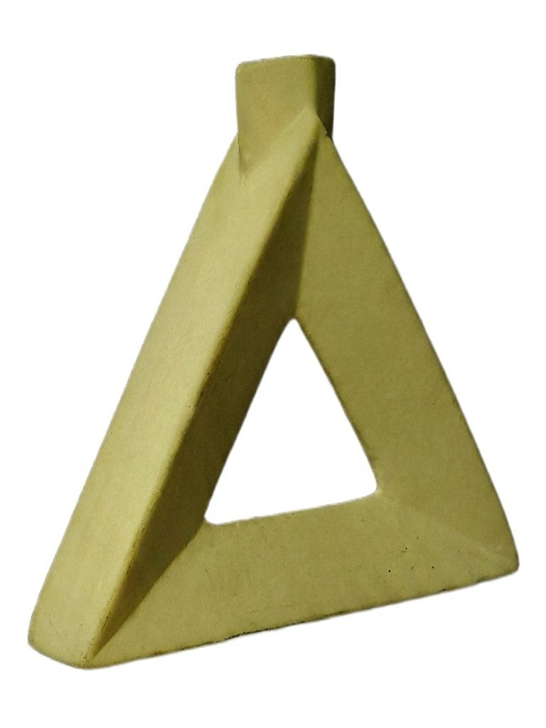 Triangle Ceramic Sculpture Vase Image
