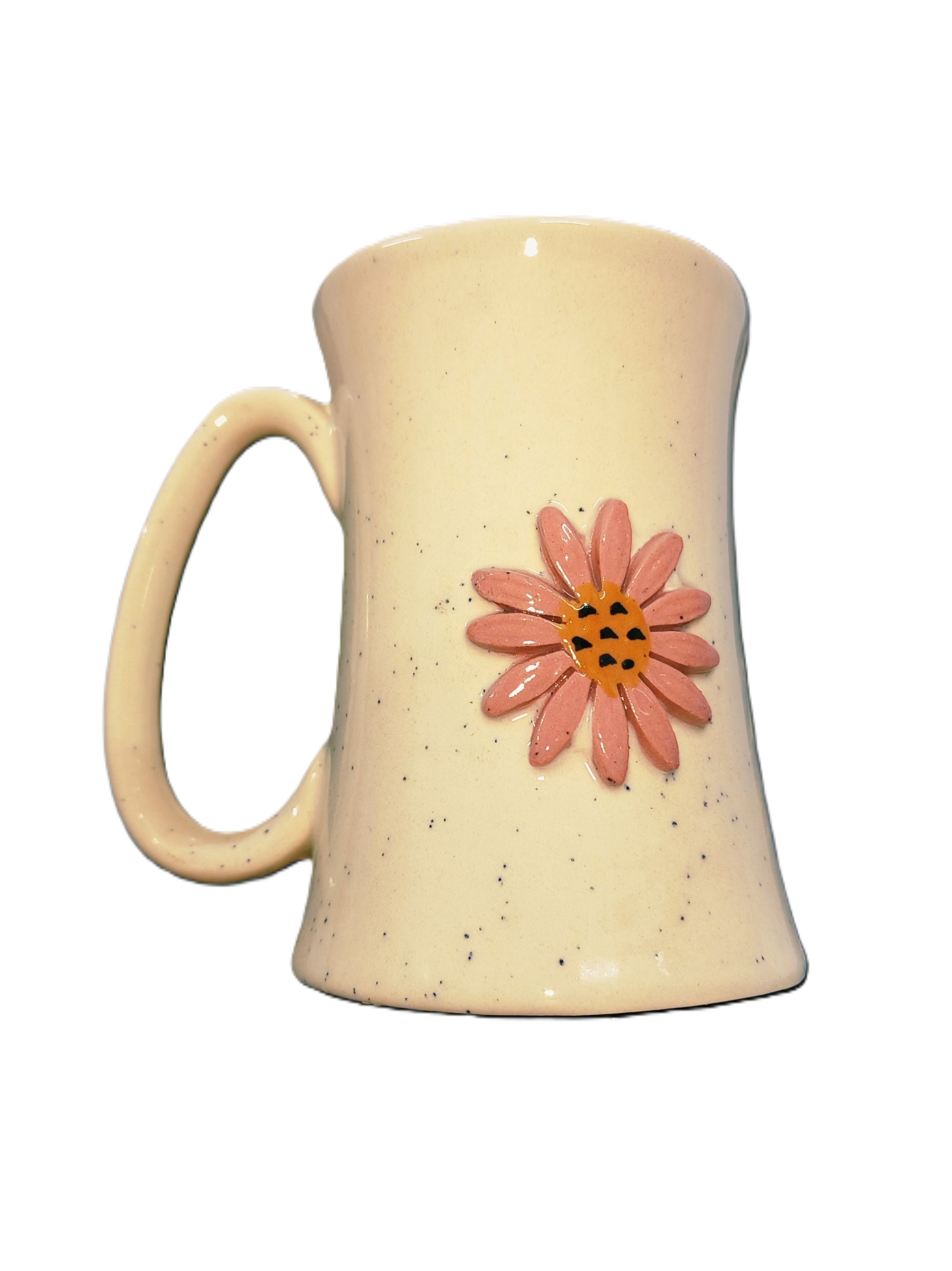 Peach Bloom Ceramic Mug Image